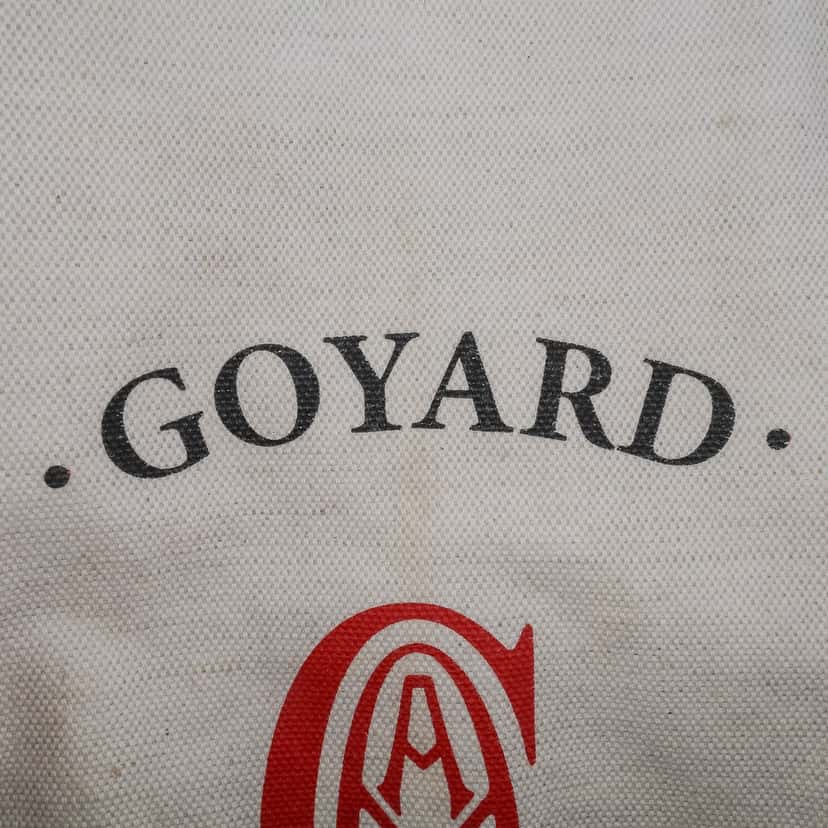 Goyard Goyardine Reversible Belharra Tote White Canvas Very good condition - Box View