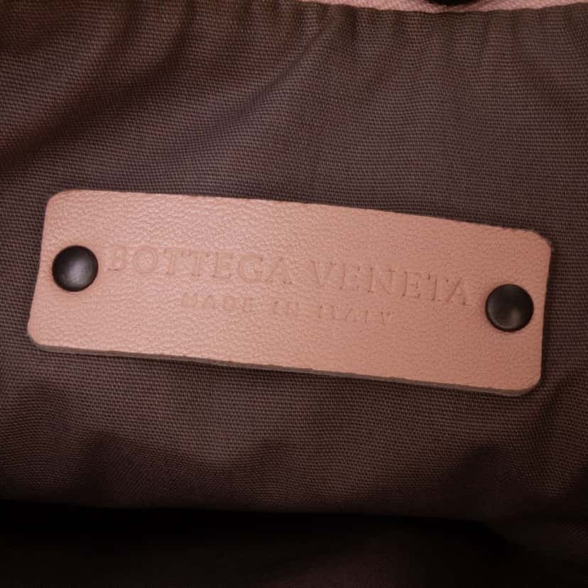Bottega Veneta Nappa Intrecciato Crossbody Pink Leather Good condition - Box View