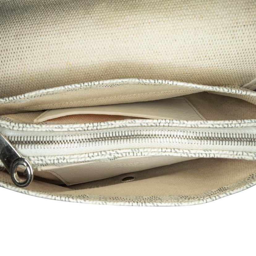 Goyard Goyardine Plumet Pocket Wallet White Canvas Very good condition - Model View