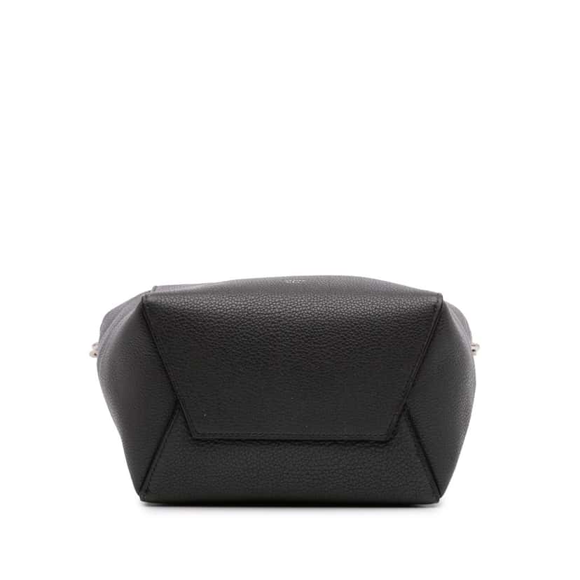 Celine Small Soft Grained Calfskin Seau Sangle Shoulder Bag Brown Leather Good condition - Inside View