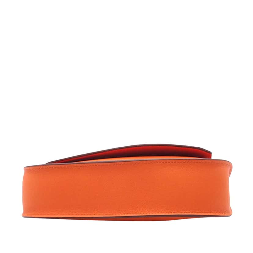 Hermès Swift Mini Jypsiere Orange Leather Very good condition - Inside View