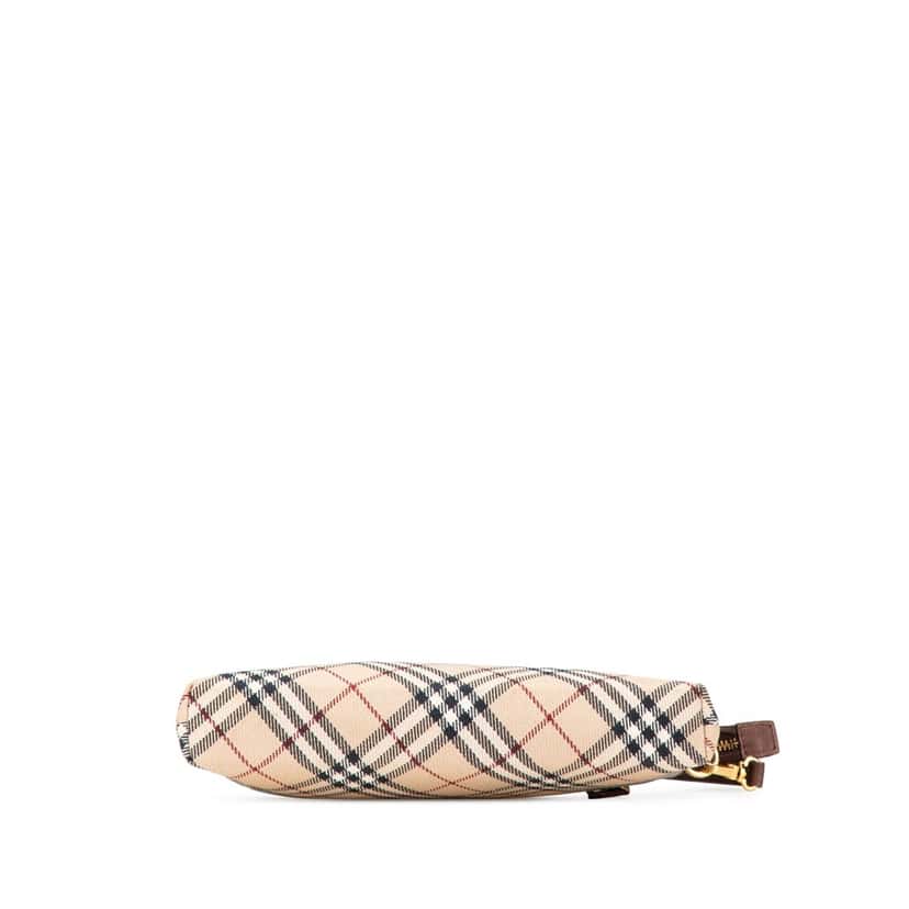 Burberry Nova Check Canvas Shoulder Bag Brown Canvas Good condition - Inside View