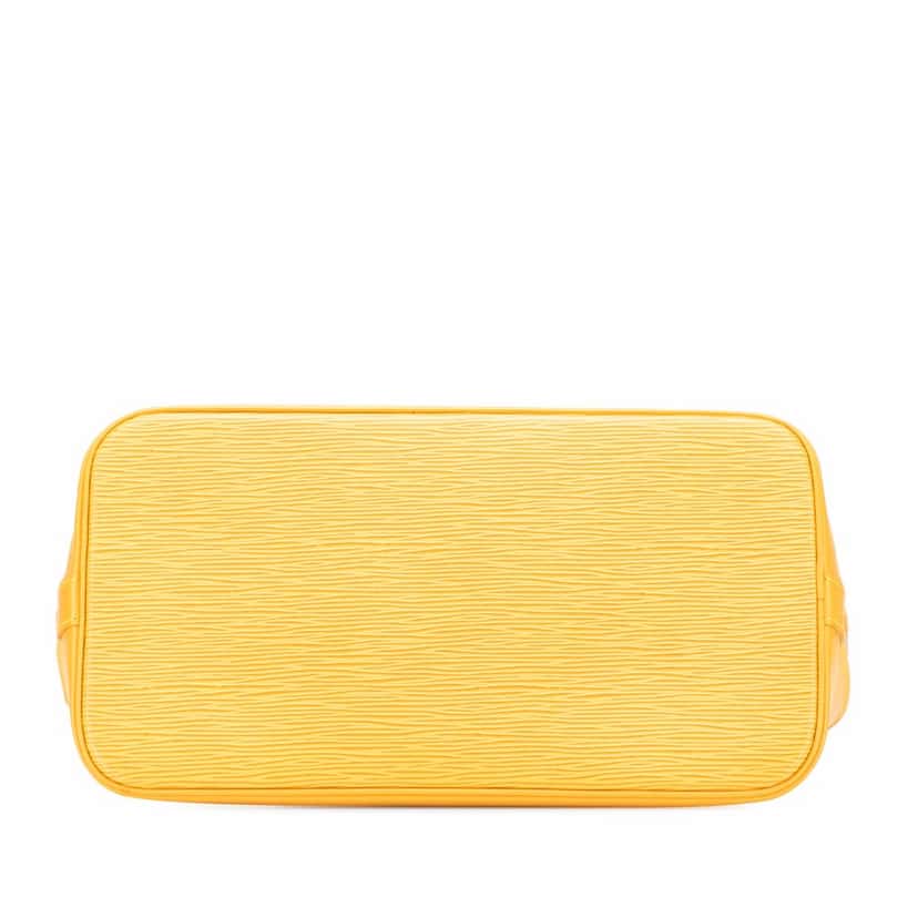 Louis Vuitton Epi Alma PM Yellow Leather Good condition - Inside View