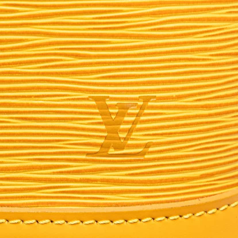 Louis Vuitton Epi Alma PM Yellow Leather Good condition - Box View
