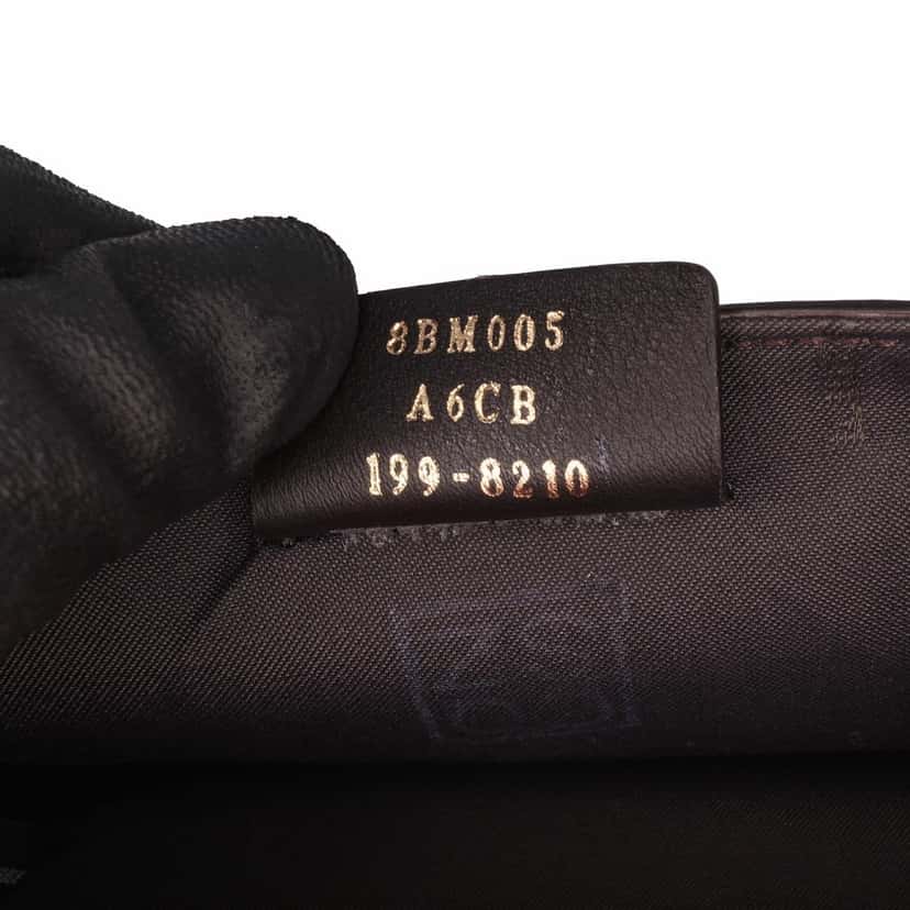 Fendi Zucca Embossed Leather F is Fendi Convertible Belt Bag Brown Leather Good condition - Box View