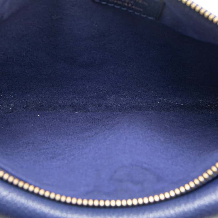 Louis Vuitton Monogram Empreinte Twice Blue Leather Good condition - Box View