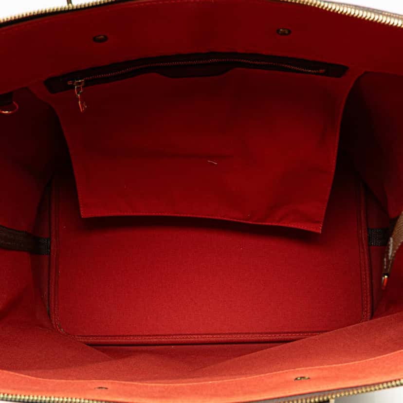 Louis Vuitton Damier Ebene Greenwich PM Brown Canvas Good condition - Model View