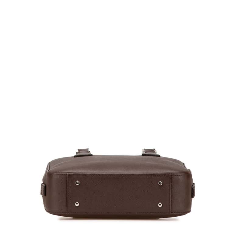 Burberry Leather Handbag Brown Leather Good condition - Inside View