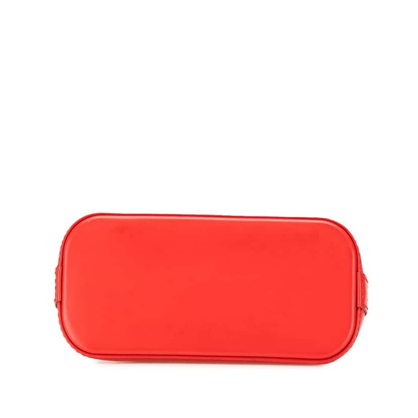 Louis Vuitton Epi Nano Alma Red Leather Good condition - Inside View