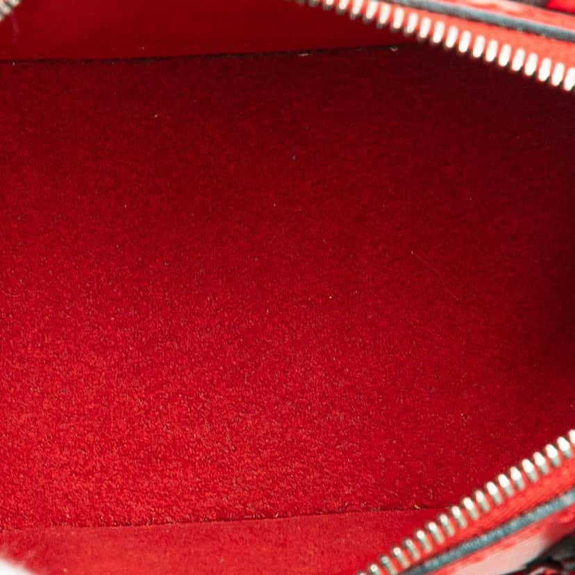 Louis Vuitton Epi Nano Alma Red Leather Good condition - Model View