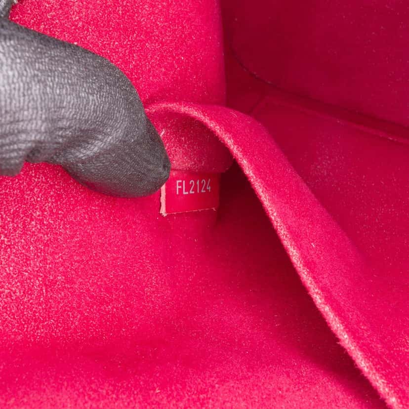 Louis Vuitton Epi Alma PM Pink Leather Good condition - Box View