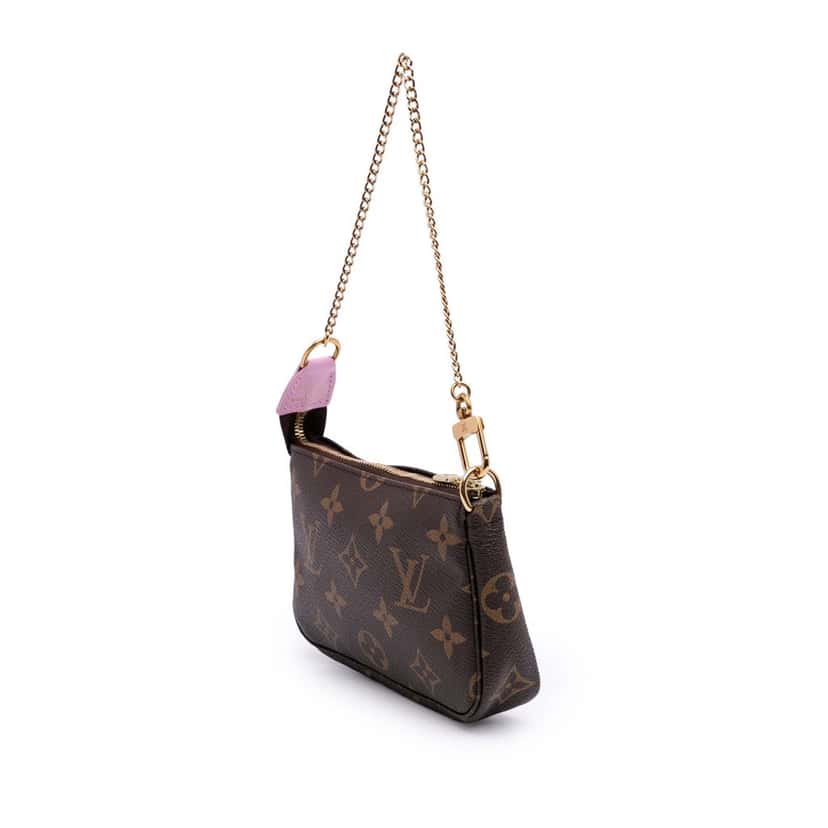 Louis Vuitton Monogram Transatlantic Mini Pochette Accessoires Brown Canvas Good condition - Back View
