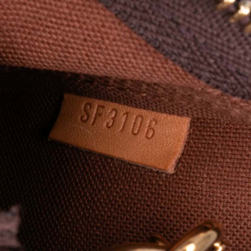 Louis Vuitton Monogram Transatlantic Mini Pochette Accessoires Brown Canvas Good condition - Box View
