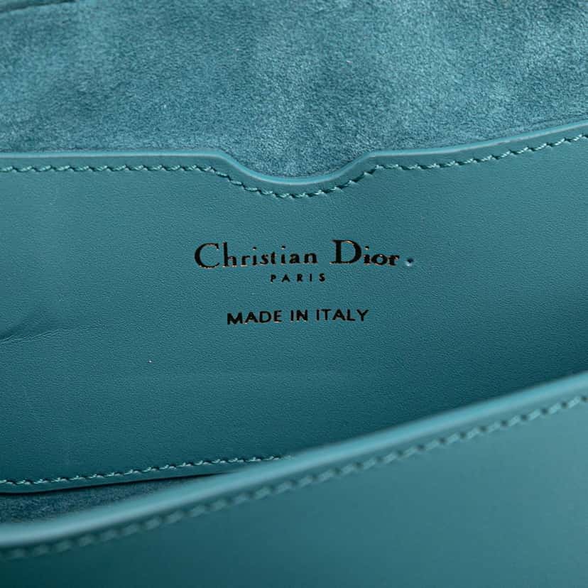 Dior Calfskin Bobby East West Crossbody Blue Leather Good condition - Box View