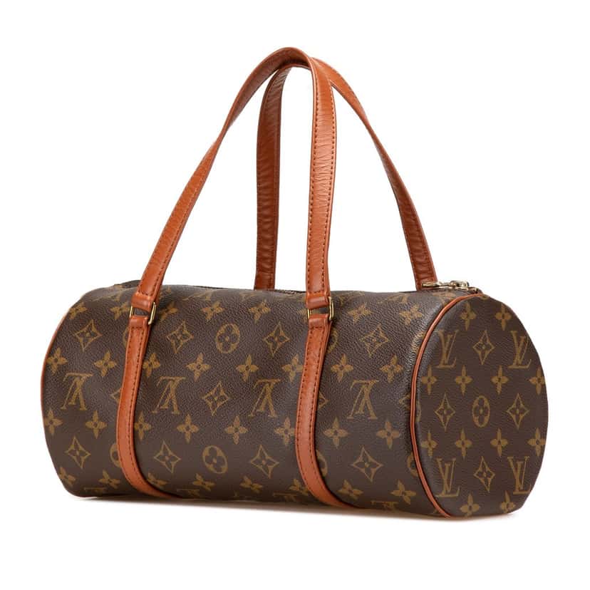 Louis Vuitton Monogram Papillon 30 Brown Canvas Good condition - Back View