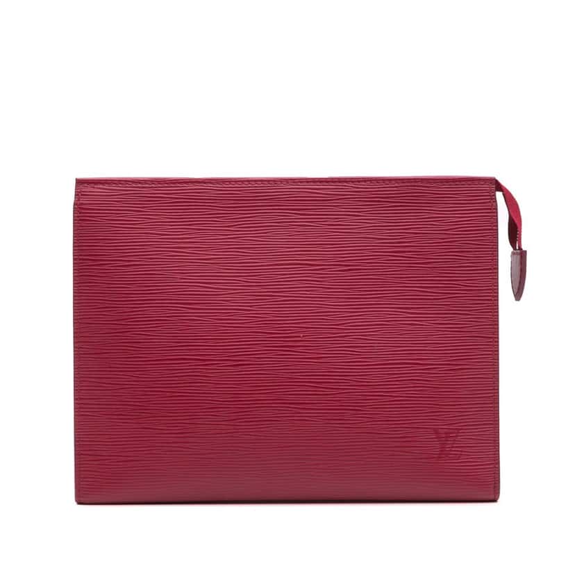 Louis Vuitton Epi Toiletry Pouch 26 Pink Leather Good condition - Front View