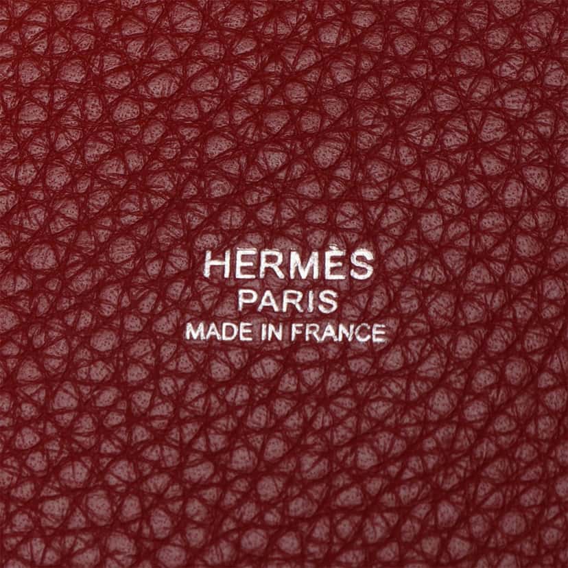 Hermès Clemence Picotin Lock 18 Red Leather Good condition - Model View