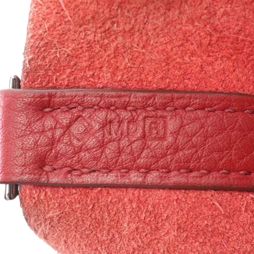 Hermès Clemence Picotin Lock 18 Red Leather Good condition - Box View