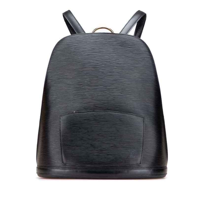 Louis Vuitton Epi Gobelins Black Leather Good condition - Front View