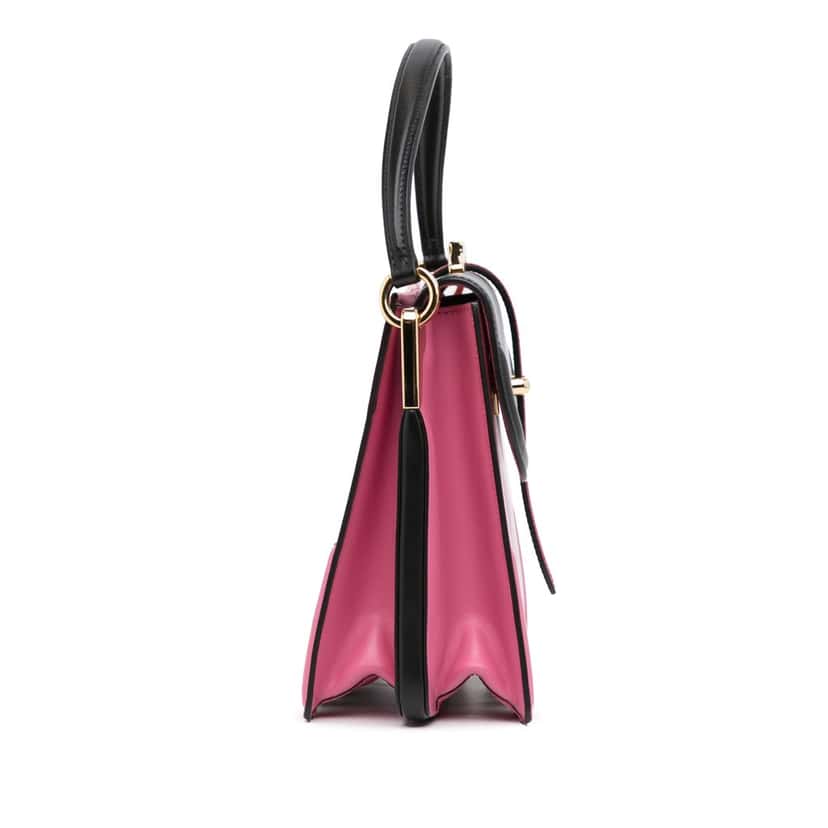 Prada Belle Satchel Pink Leather Very good condition - Inside View