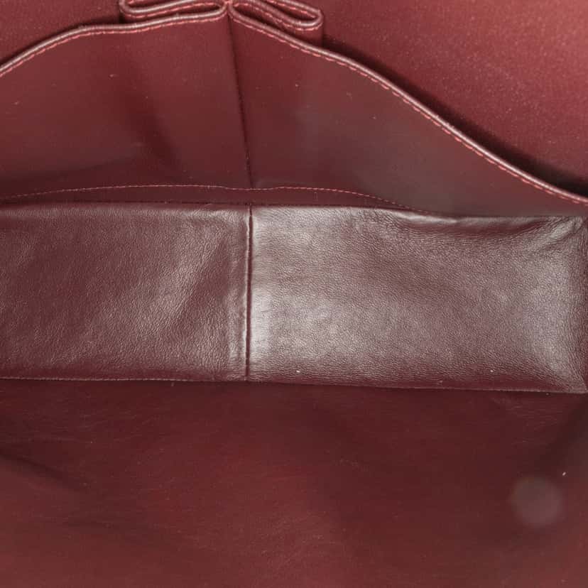 Chanel Jumbo Classic Lambskin Double Flap Black Leather Good condition - Box View