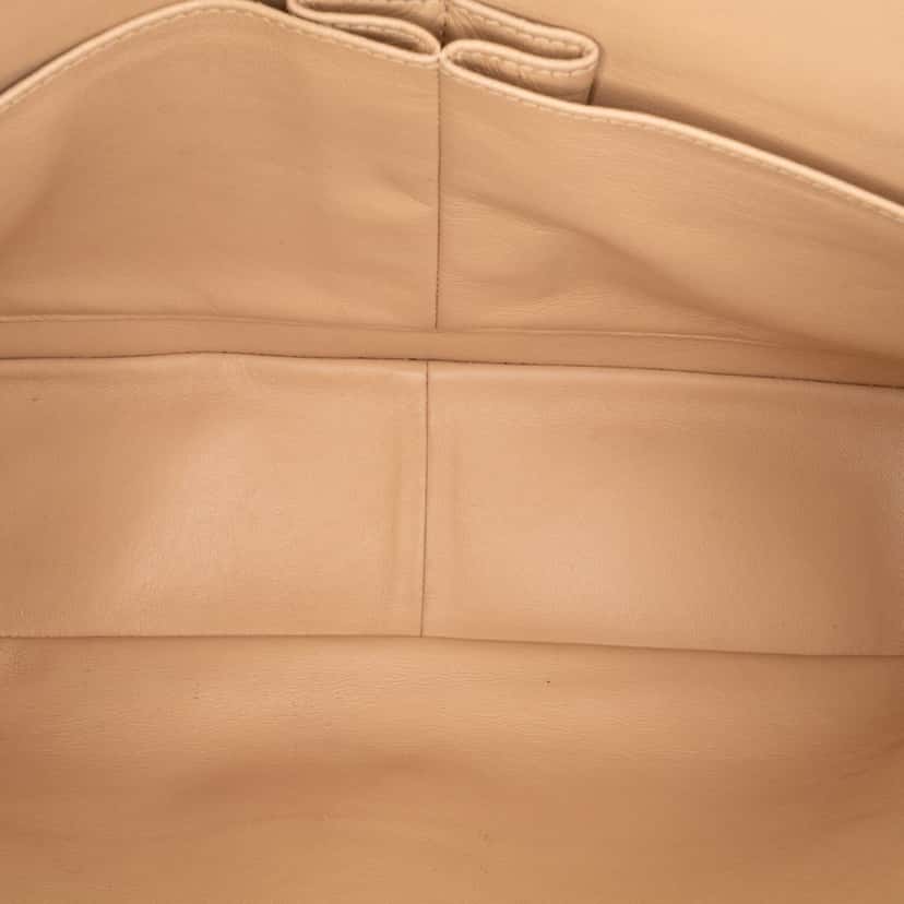 Chanel Jumbo Classic Caviar Double Flap Brown Leather Good condition - Model View