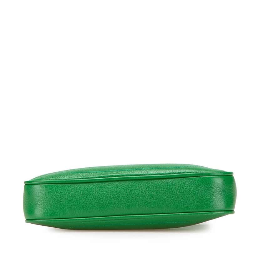 Gucci Mini Leather Aphrodite Shoulder Bag Green Leather Good condition - Inside View