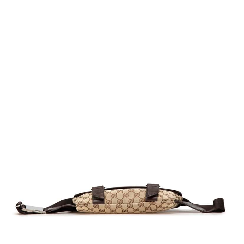 Gucci GG Canvas Belt Bag Brown Canvas Good condition - Inside View