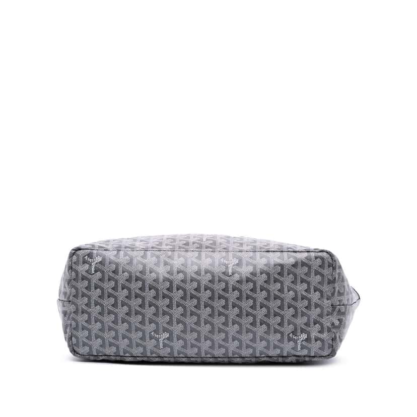 Goyard Goyardine Saint Louis PM Grey Canvas Good condition - Inside View