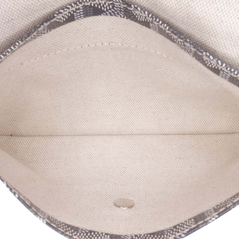 Goyard Goyardine Saint Louis PM Grey Canvas Good condition - Box View