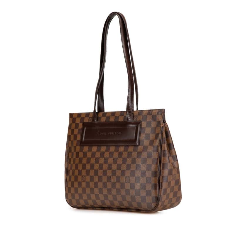 Louis Vuitton Damier Ebene Parioli PM Brown Canvas Good condition - Back View