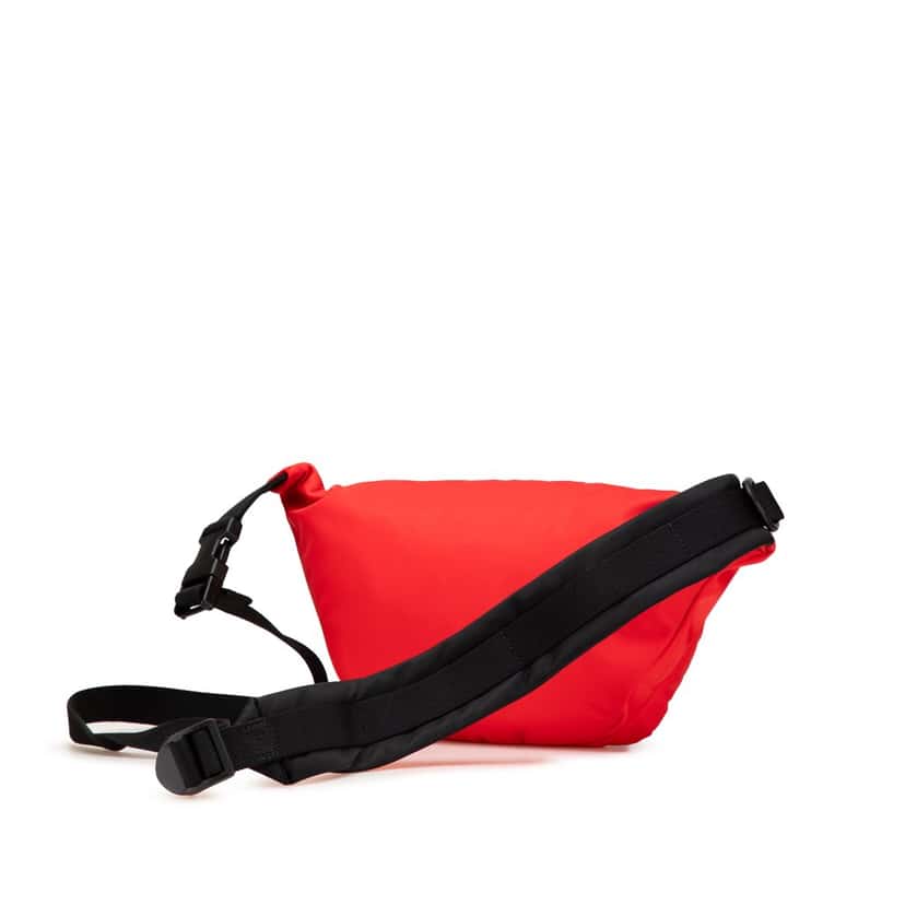 Balenciaga Nylon World Food Programme Belt Bag Red Good condition - Back View