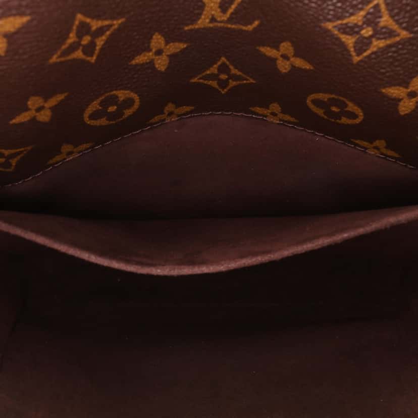 Louis Vuitton Monogram Pochette Metis Brown Canvas Good condition - Box View