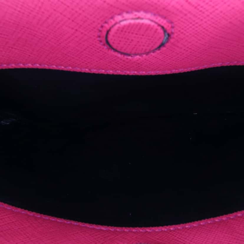 Prada Saffiano Soft Triple Pocket Tote Pink Leather Good condition - Box View