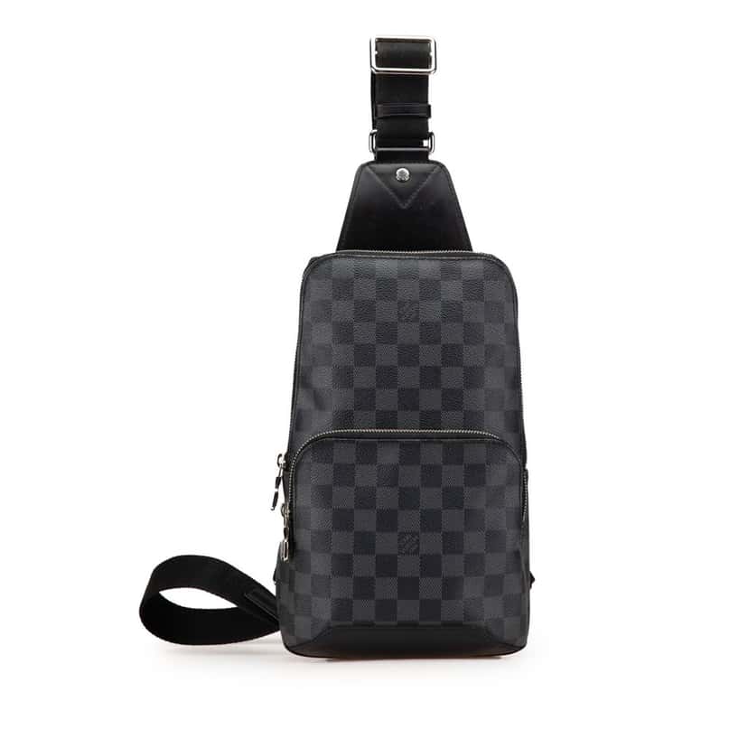Louis Vuitton Damier Graphite Avenue Sling Black Canvas Good condition - Front View