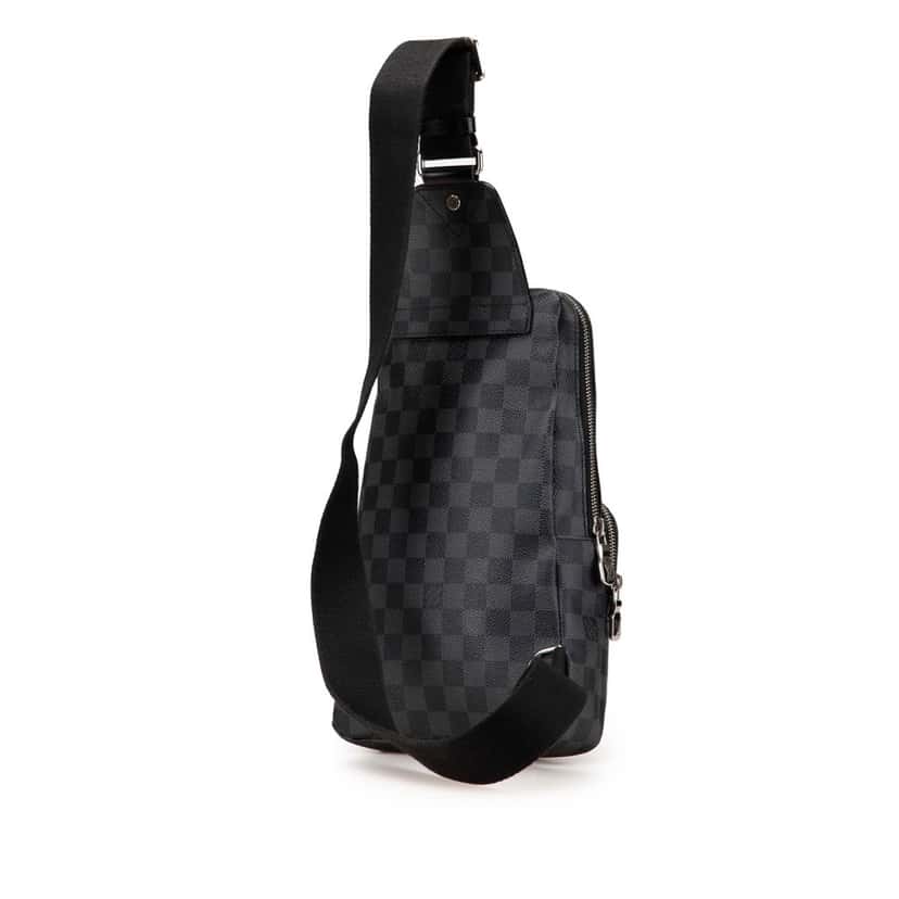 Louis Vuitton Damier Graphite Avenue Sling Black Canvas Good condition - Back View