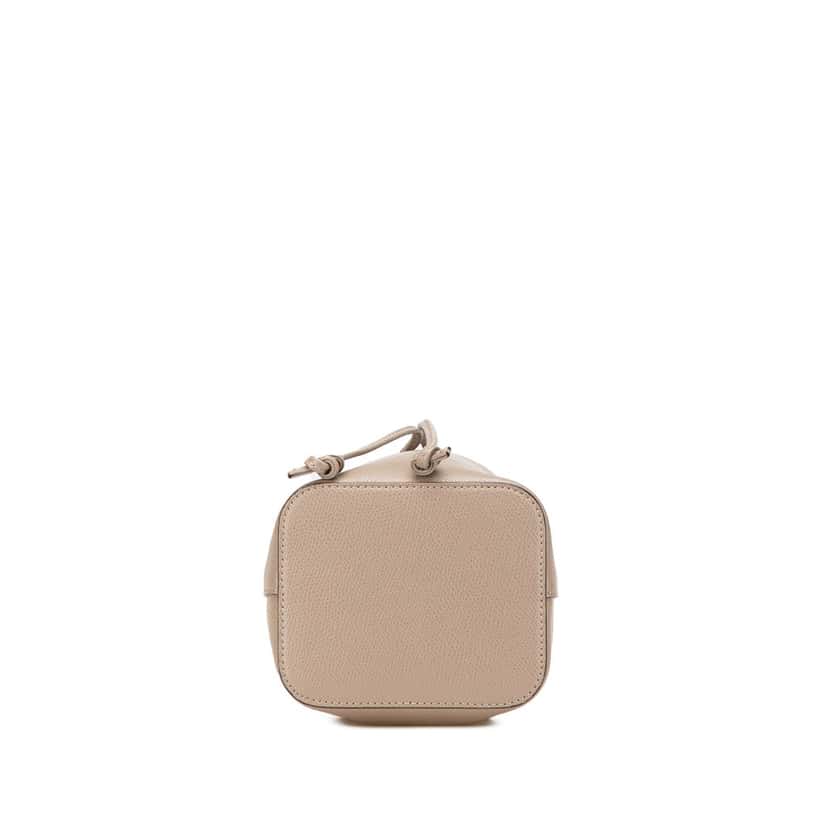 Fendi Mini Leather Mon Tresor Bucket Bag Brown Leather Good condition - Inside View