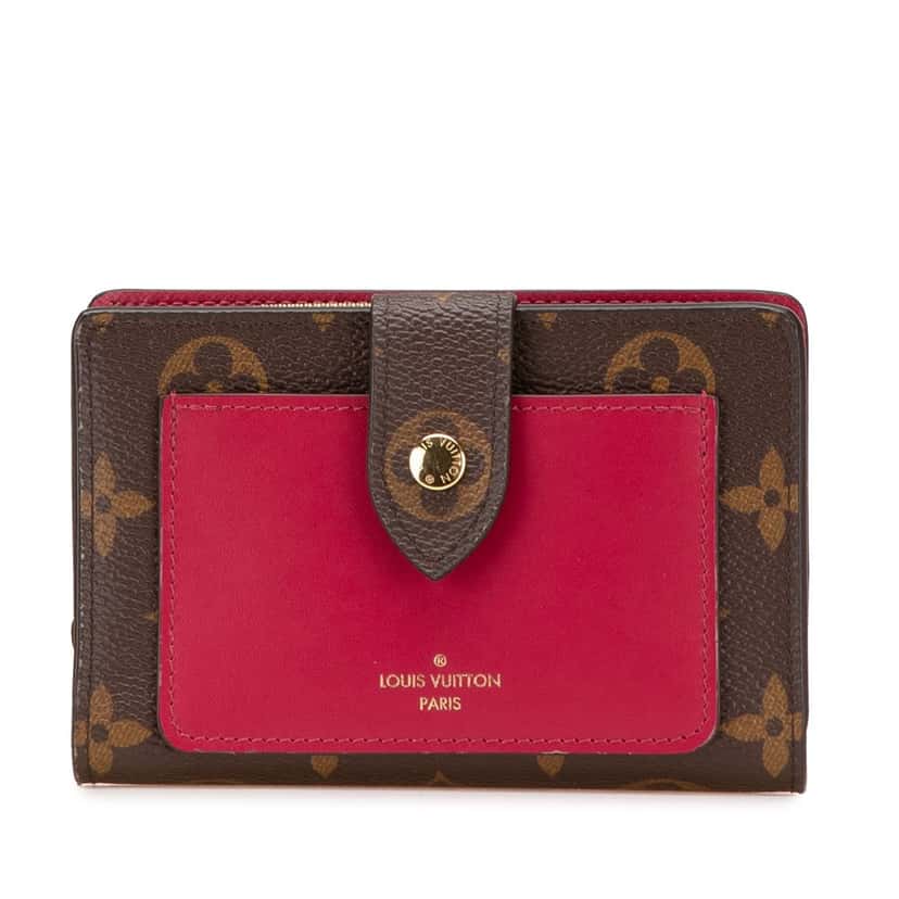 Louis Vuitton Monogram Juliette Wallet Brown Canvas Good condition - Front View
