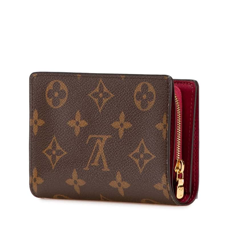 Louis Vuitton Monogram Juliette Wallet Brown Canvas Good condition - Back View