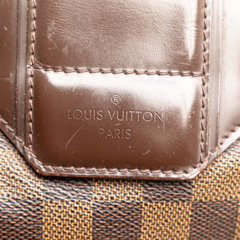 Louis Vuitton Damier Ebene Griet Brown Canvas Good condition - Box View