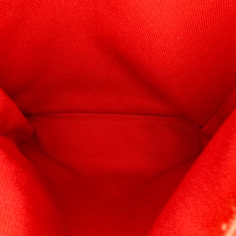 Chanel Medium Grained Calfskin Natural Beauty Flap Red Leather Good condition - Box View
