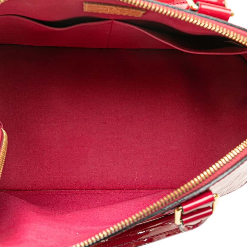 Louis Vuitton Monogram Vernis Alma PM Pink Leather Good condition - Model View