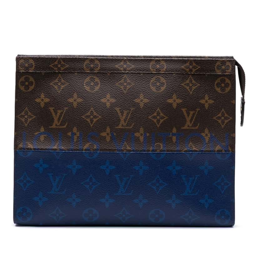 Louis Vuitton Monogram Pacific Split Pochette Voyage MM Brown Canvas Good condition - Front View