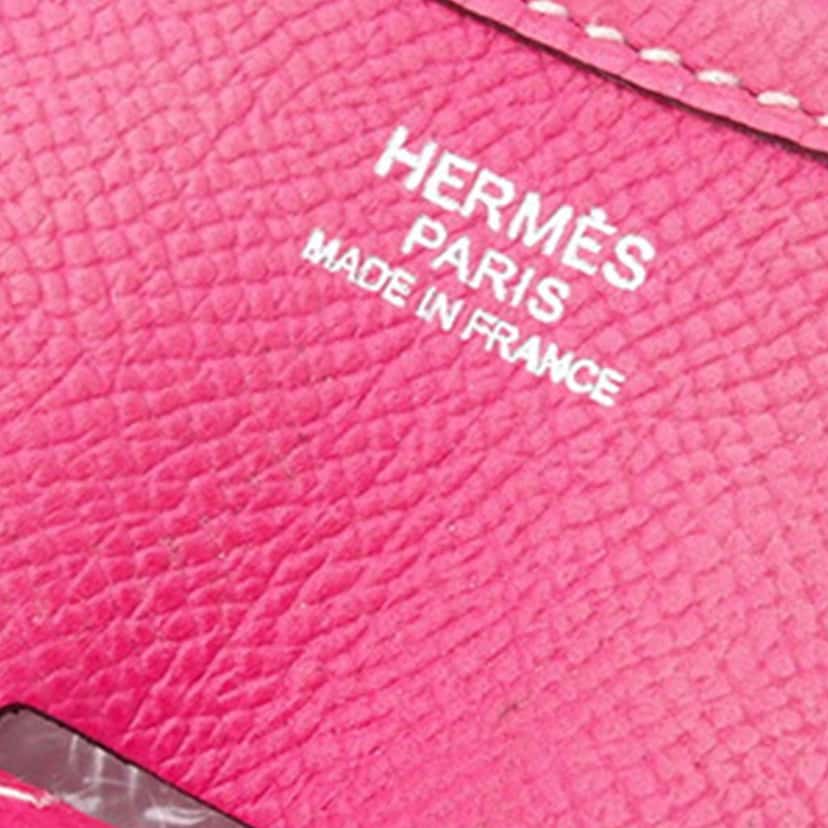 Hermès Epsom Evelyne III 29 Pink Leather Good condition - Box View
