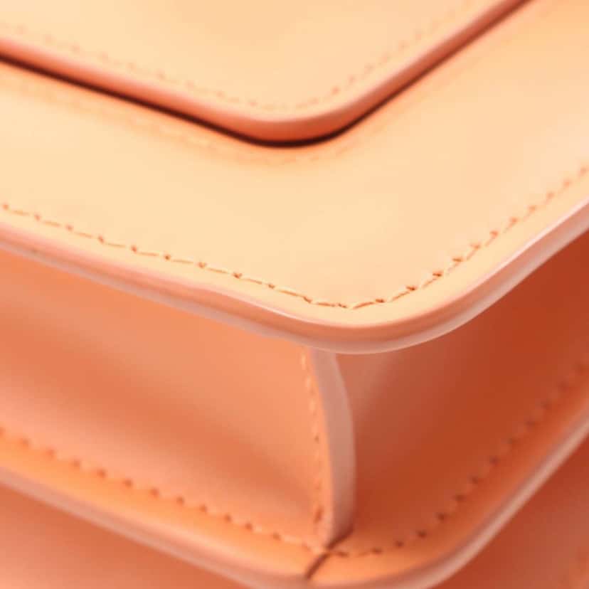 Bvlgari Calfskin Serpenti Forever Crossbody Orange Leather Good condition - Box View