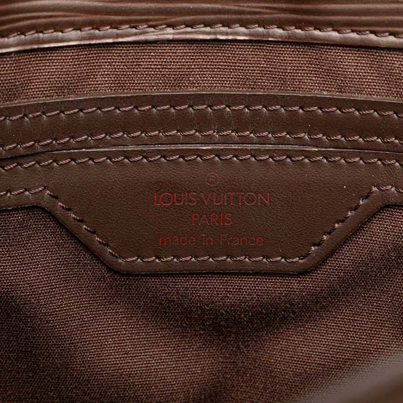 Louis Vuitton Epi Sac Plat PM Brown Leather Good condition - Box View