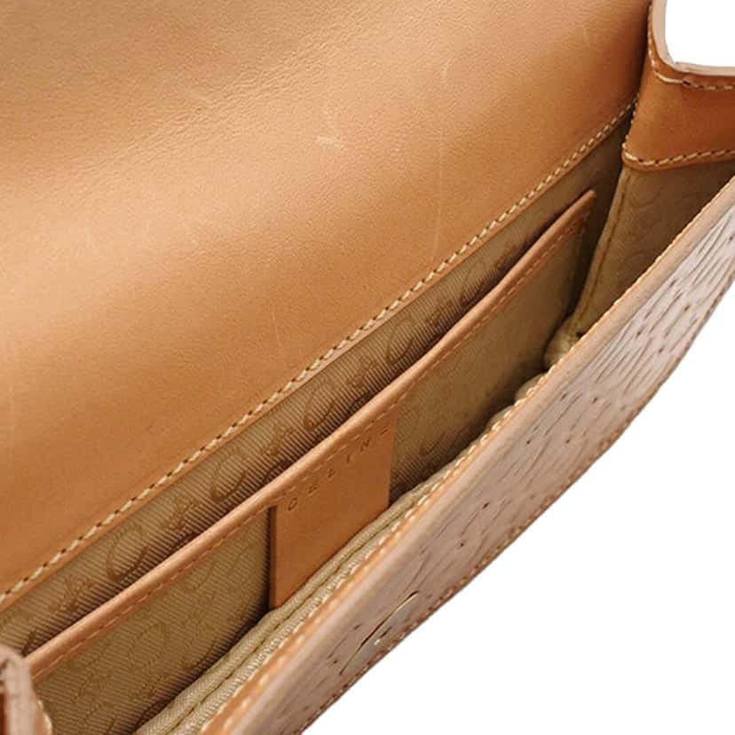 Celine C Macadam Leather Pochette Brown Leather Good condition - Model View