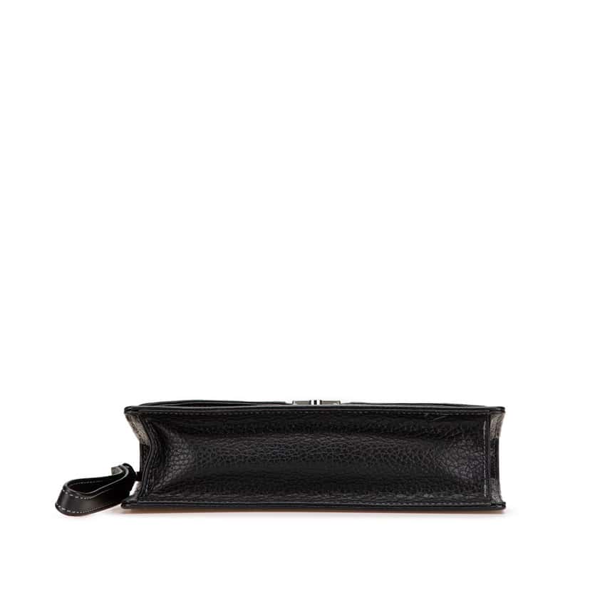 Burberry Leather Clutch Black Leather Good condition - Inside View