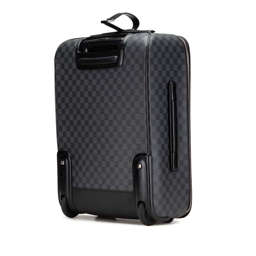 Louis Vuitton Damier Graphite Pegase 55 Black Canvas Good condition - Back View