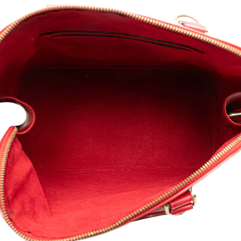 Louis Vuitton Epi Alma PM Red Leather Good condition - Model View